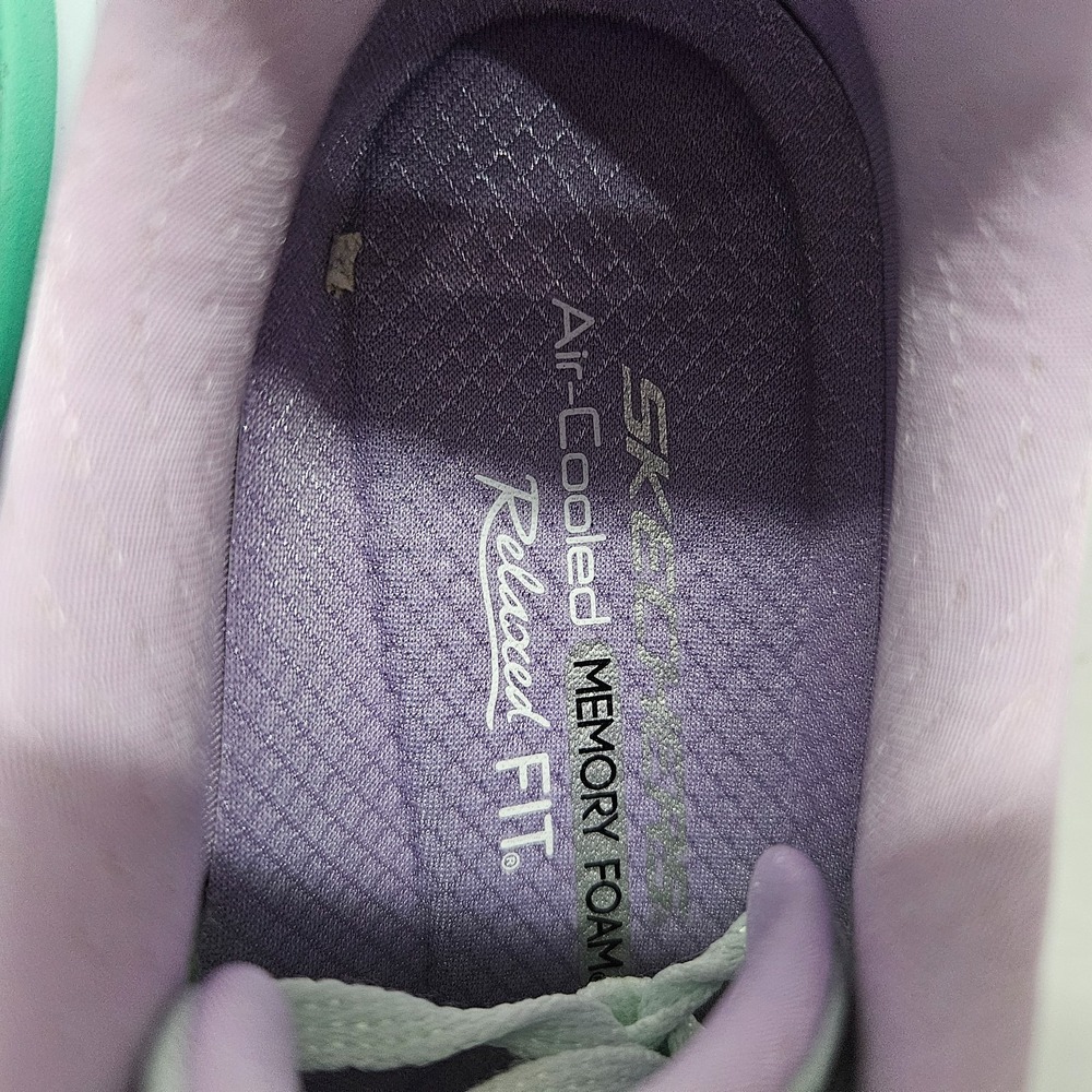 Skechers D'Lux Vapor - Cool Breeze Athletic Shoe 150583 Mint Women‎ Size 9.5 - Picture 10 of 10